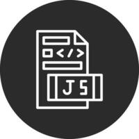 icono de vector de archivo javascript