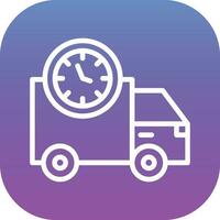 Delivery Time Vector Icon