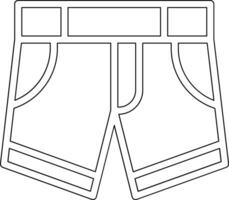 Shorts Vector Icon
