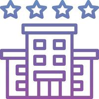 4 Star Hotel Vector Icon