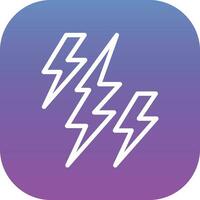 Lightning Vector Icon