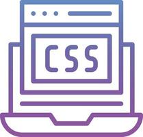 CSS Code Vector Icon