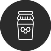 Honey Jar Vector Icon