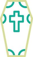 Coffin Vector Icon
