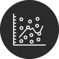 Scatter Plot Vector Icon