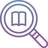 Search Books Vector Icon