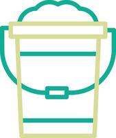 Water Bucket Vector Icon