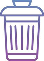 Trash Can Vector Icon