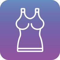 Sleeveless Shirt Vector Icon