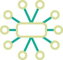 Mind Map Vector Icon