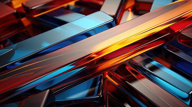 AI generated Colorful textured background vibrant pattern. Created with Generative AI photo