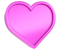 a pink heart shape on a transparent background png