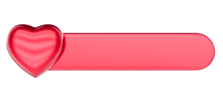 a red heart shaped button on a transparent background png