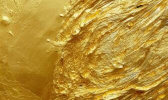 Gold Paint Textures photo