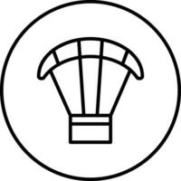 Parachute Vector Icon