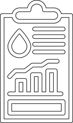 Oil Document Vector Icon
