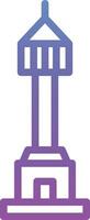 Trajans Column Vector Icon