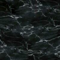 Black marble patterned texture background photo