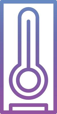 Smart Temperature Vector Icon