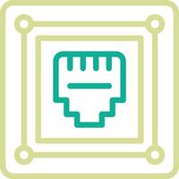 Telephone Socket Vector Icon