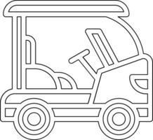 Golf Cart Vector Icon