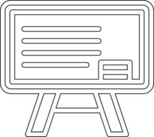 Blackboard Vector Icon