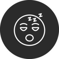 Sleeping Face Vector Icon