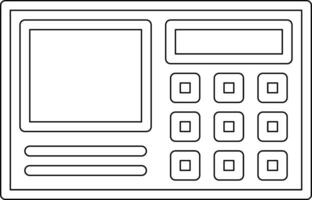 seguridad sistema vector icono