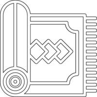 icono de vector de alfombra