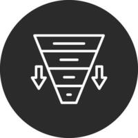 Funnel Chart Vector Icon