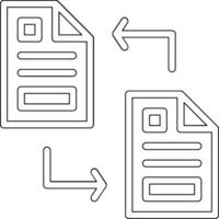 File Transfer Vector Icon