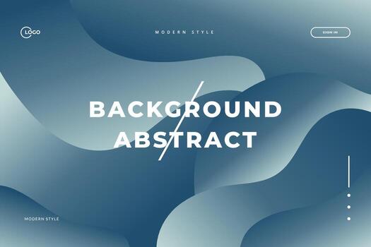 Waves blue abstract background perfect for creating a dynamic and modern look on your website that will grab attention instantly vector