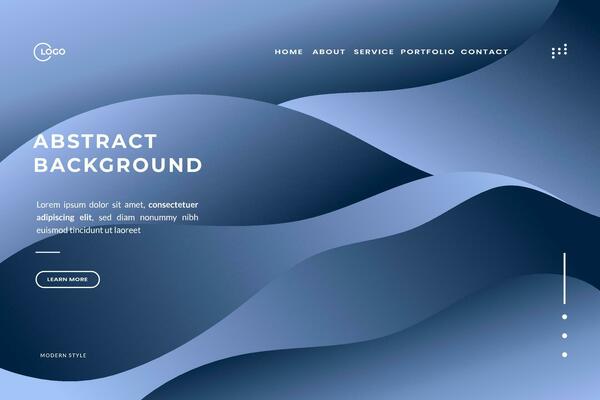 Waves blue abstract background perfect for creating a dynamic and modern look on your website that will grab attention instantly
