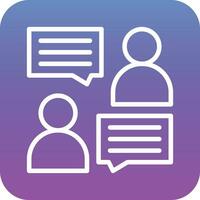 Interview Vector Icon