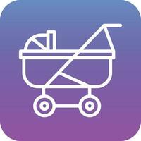 Stroller Vector Icon