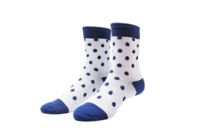 AI generated Stylish Socks on a transparent background. png