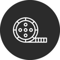 Film Reel Vector Icon