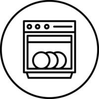 Dishwashing Vector Icon