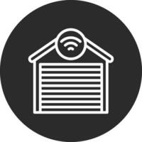 Smart Garage Vector Icon