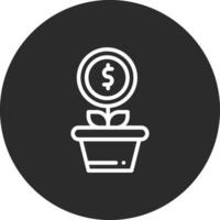 Money Plant Vector Icon