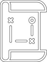 Game Map Vector Icon