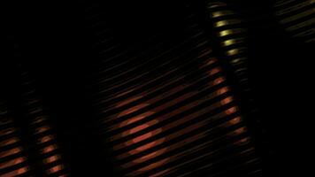 Animation of rows of colorful yellow and red stripes. Design. Colorful wave gradient animation. photo