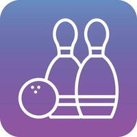 Bowling Vector Icon