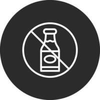 No Drink Vector Icon