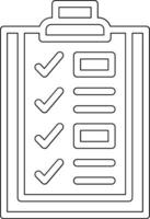 Checklist Vector Icon