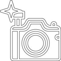 Flash Camera Vector Icon