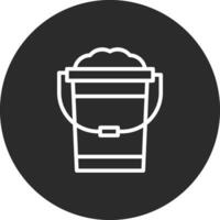 Water Bucket Vector Icon