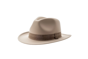 ai généré élégant chapeau maquette sur une transparent Contexte. png