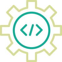 Programming Settings Vector Icon