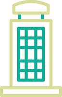 Phone Booth Vector Icon